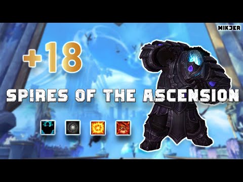 10k+ DPS +18 Spires Of Ascension PUG | Mikjer - Windwalker Monk