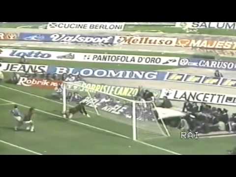 Serie A 1986-1987, day 27 Napoli - Milan 2-1 (Carnevale, Maradona, Virdis)