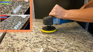 How-to Deep Clean And Restore Clarity On Granite and Marble Countertops!