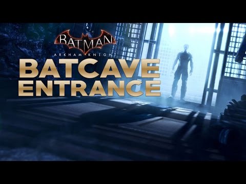 BATCAVE ENTRANCE IN BATMAN ARKHAM KNIGHT