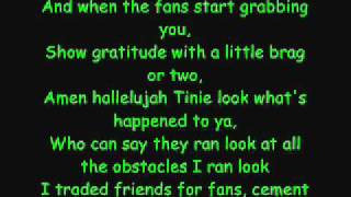Tinie Tempah feat Ellie Goulding - Wonderman (Lyrics)