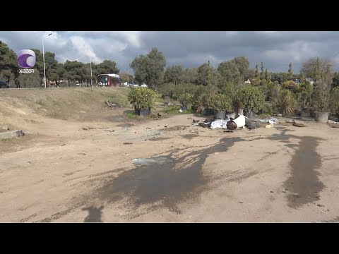 Zabratda ağır qəza baş verən yerdən GÖRÜNTÜLƏR - Şahidlər DANIŞDI