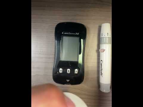 How to Use - CareSens N - Setting Up, Testing, Control Solution Testing