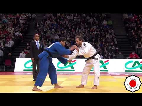 Hidayet Heydarov vs. Faye Njie - U73 Mens Judo Grand Slam Paris 2022
