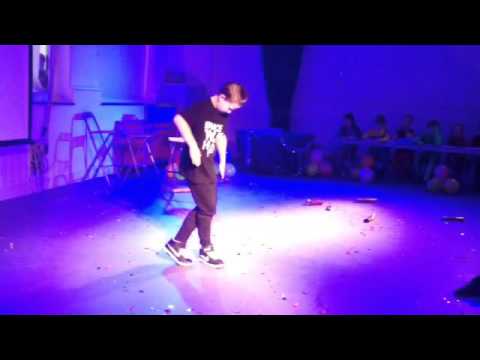 Hoeksteen's got talent winnaar Joep ,Dansstudio Van Harten