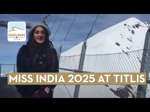 Miss India 2015 Aditi Arya Visits TITLIS Cliff Walk in Switzerland