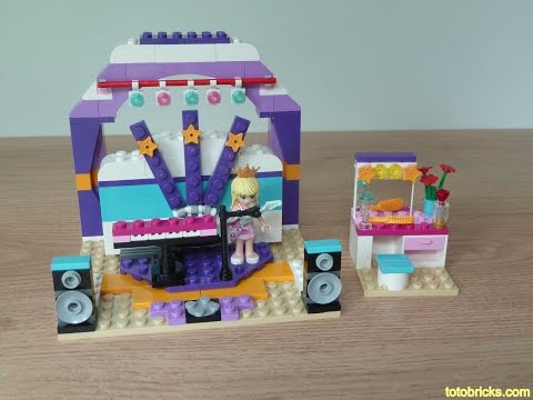 Vidéo LEGO Friends 41004 : Le studio de musique et de danse