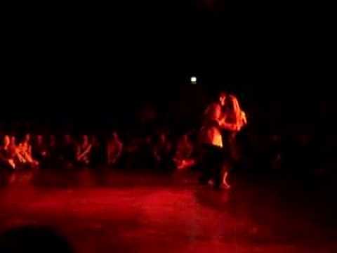  Eugenia Parilla  and  Ezequiel Farfaro  are  dancing  to  the  tango  "  Melodia Del Corazon  "
