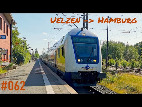 Führerstandsmitfahrt #062 - Nach Hamburg über Maschens östliche Umfahrung +Rangieren in Uelzen