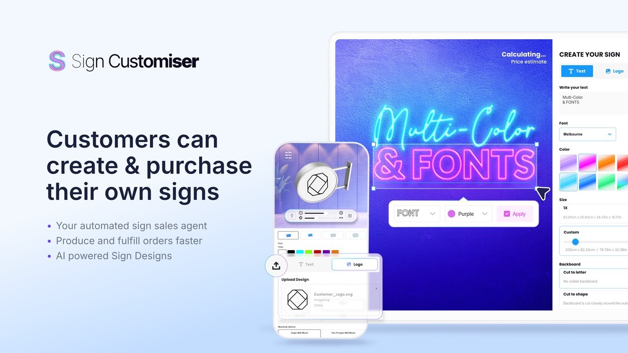 Sign Customiser ‑ SF Demo