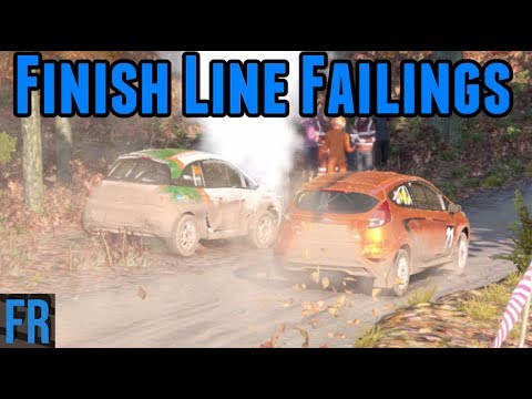 Dirt 4 Career Mode - Finish Line Failings (Live Stream)