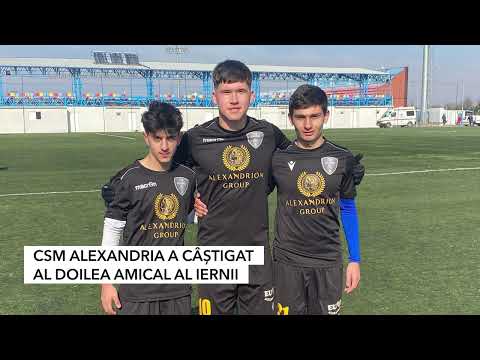CSM ALEXANDRIA A CÂȘTIGAT AL DOILEA AMICAL AL IERNII