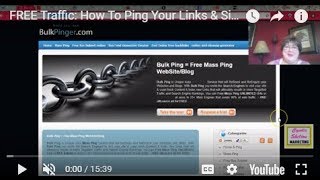 FREE Traffic: How To Ping Your Links & Sites