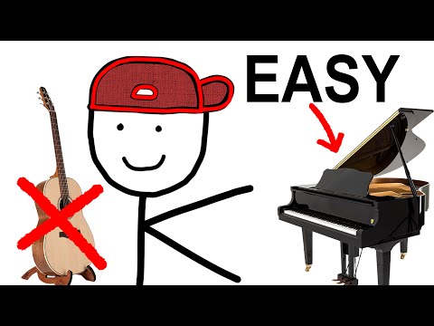 GUITAR IS HARDER (than piano)