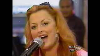 Wynonna Judd on GMA - (Without Your Love) I&#39;m Going Nowhere &amp; No One Else On Earth (2000)