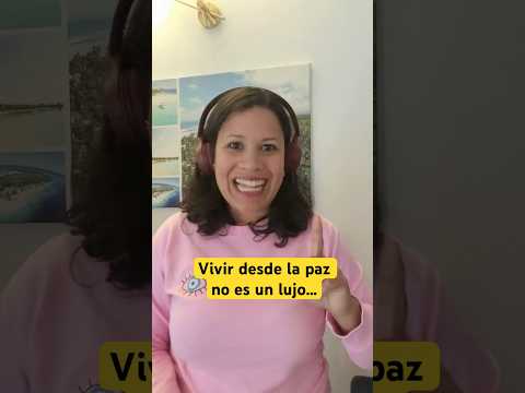 Vivir desde la paz no es un lujo…
