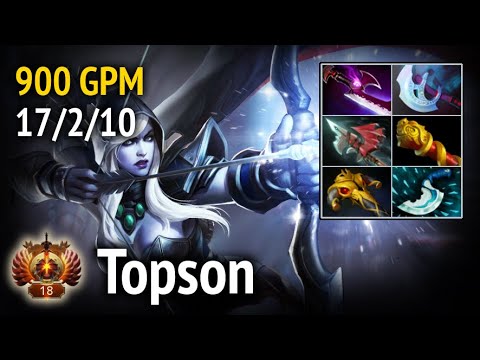 Topson Drow Ranger Mid Lane | 900 GPM
