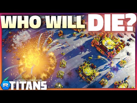 Lots of Attack Vectors -  1v1 Planetary Annihilation Titans Cast