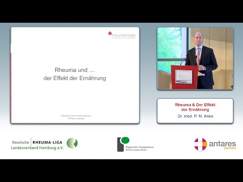 Welt Rheuma Tag 2016 - Rheuma & Effekt von Ernährung (Dr. med. P. M. Aries)