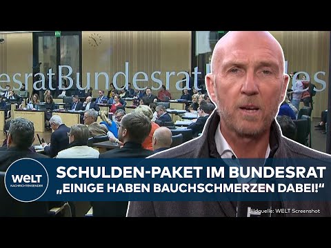 Video Thumbnail: UNION UND SPD: Showdown im Bundesrat! Länder stimmen über Änderung des Grundgesetzes ab