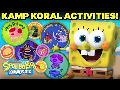 Every Summer Activity at Kamp Koral! ? | SpongeBob