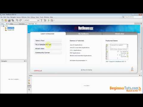 HTML in netbeans