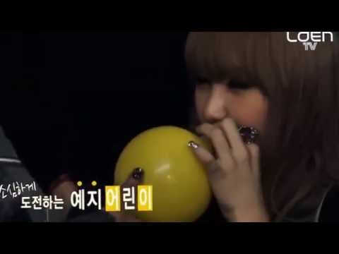 FIESTAR Funny Clip: Yezi Chipmunk Voice XD