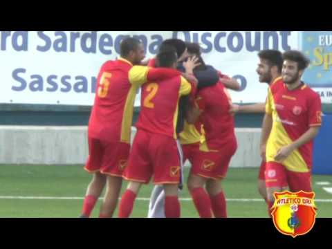 La sintesi di Atletico Uri - La Palma 5-3 (3^ di ritorno Eccellenza)