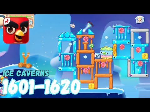 Angry Birds Journey: Levels 1601-1620 (Ice Caverns) Gameplay - Part 81