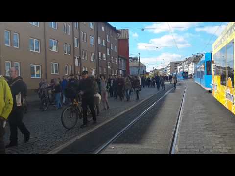 Demonstration in Königsplatz Kassel 18.04.2015