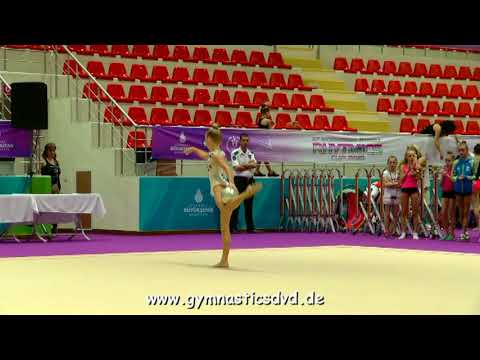 Sofia Hutnyk (UKR) - Junior 2004 04 - Istanbul Rhythmic Cup 2018