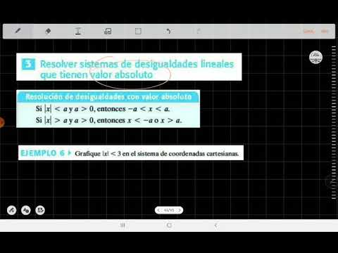 Resolviendo sistemas de desigualdades con valor absoluto 1