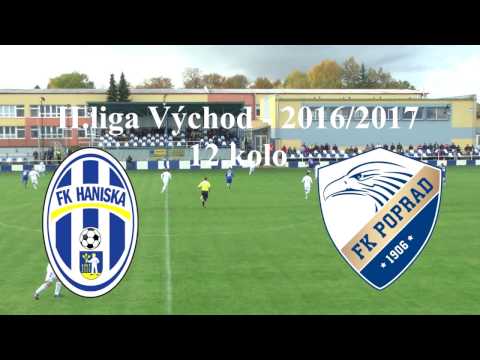 II.liga Východ 2016/2017 - FK Haniska - FK Poprad 2:2