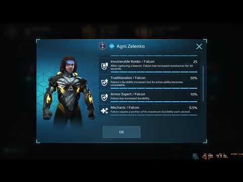 War Robots 5.1: Pilot skills for Falcon