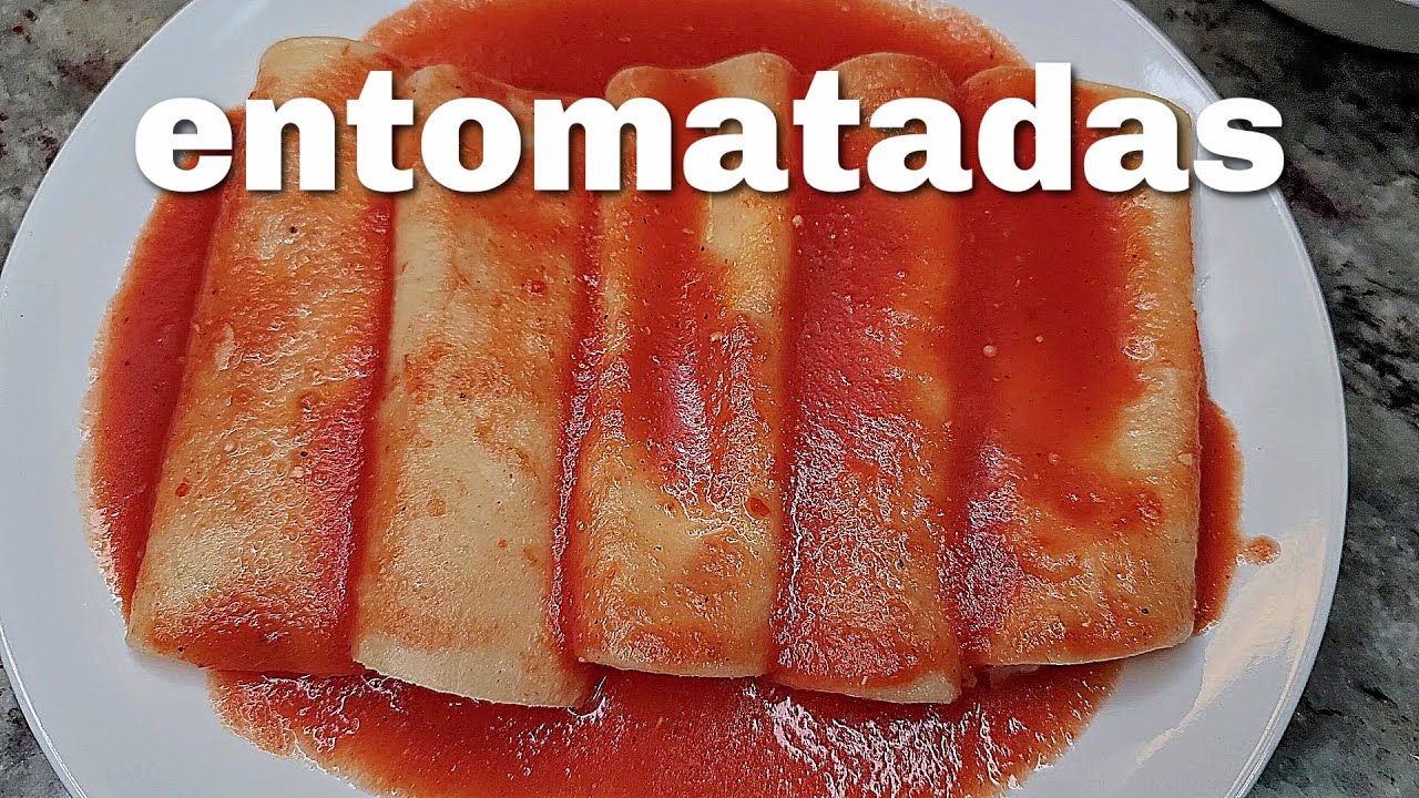 ENTOMATADAS Tomato Salsa Smothered Tacos Cheese Entomatadas Recipe