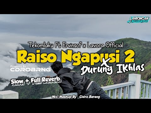 Raiso Ngapusi 2 x Durung Ikhlas - Tekomlaku Official Ft Ervinsof x Lavora Official - (Slow+Reverb)