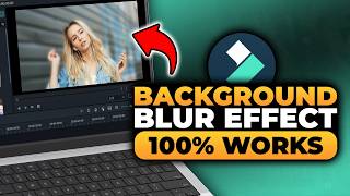 Filmora Background Blur Effect (FAST & EASY) | 100% WORKS | NO Yapping, To The Point!
