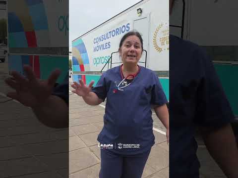 🩺 La Unidad Móvil de salud se encuentra en Laguna Larga