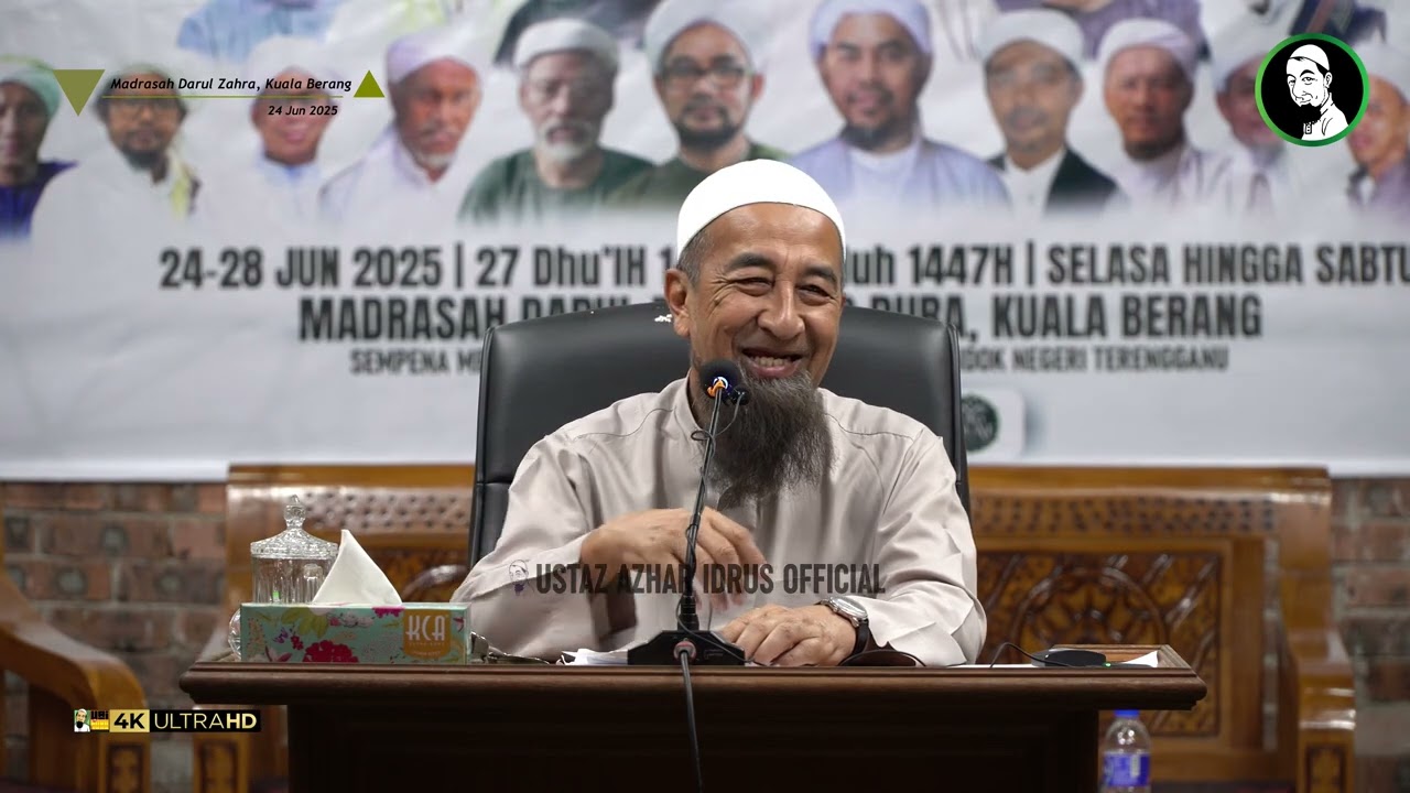 🟡 Koleksi Kuliah Ustaz Azhar Idrus | Madrasah Darul Zahraa Kg Dura | 4K