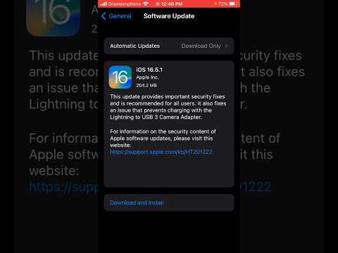 Don’t install iOS 16.5.1 now #galaxystation #iphone #ios #ios1651 #shorts