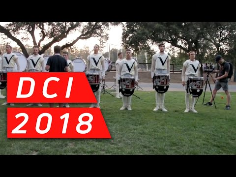 Santa Clara Vanguard Drumline In The Lot At 2018 DCI West - Part 3
