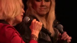 Debbie Harry Matt Katz-Bohen and Miss Guy  perform &quot;Charm Alarm&quot; Cafe Carlyle 05/04/15