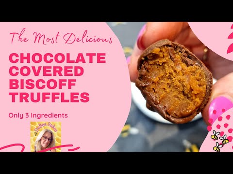 The Best 3 Ingredient Biscoff Truffles