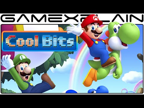 Cool Bits - New Super Mario Bros. U's Trippy Luigi Secret