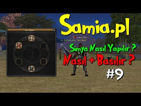 Samia.pl Rün(Simya) Nasıl Yapılır ? Nasıl + Basılır ? #9