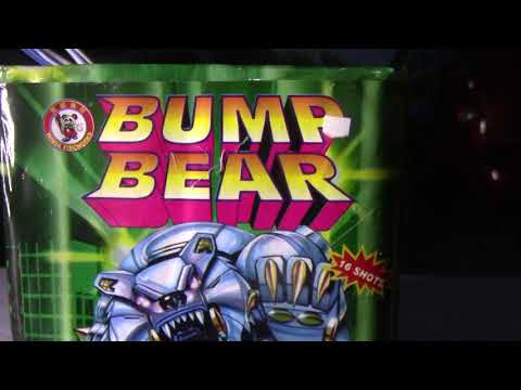 Bump Bear Firework Cake