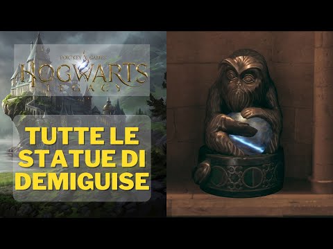 HOGWARTS LEGACY - Tutte le Statue Demiguise - Missione secondaria Guida