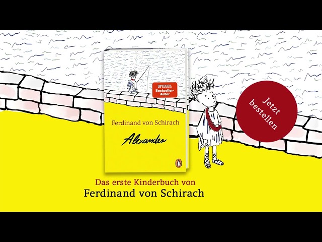 Vídeo relacionado con Alexander: Das erste Kinderbuch von Ferdinand von Schirach - Der Nr.-1-Bestseller