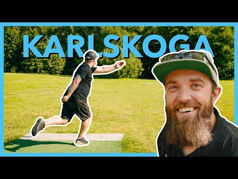 Sandvikens Discgolfbana i Karlskoga | "En Falk mellan ögonen"