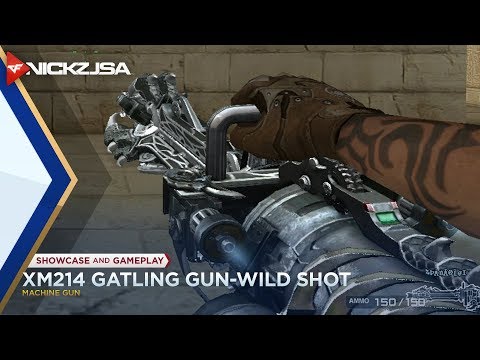 XM214 Gatling Gun-Wild Shot (including PVE Test!) | CROSSFIRE China 2.0